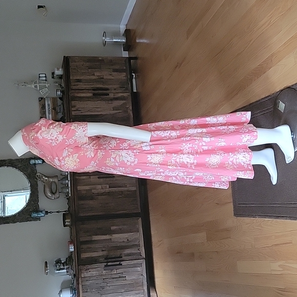 Vintage Laura Ashley Floral Print Cotton Dress - Picture 7 of 16